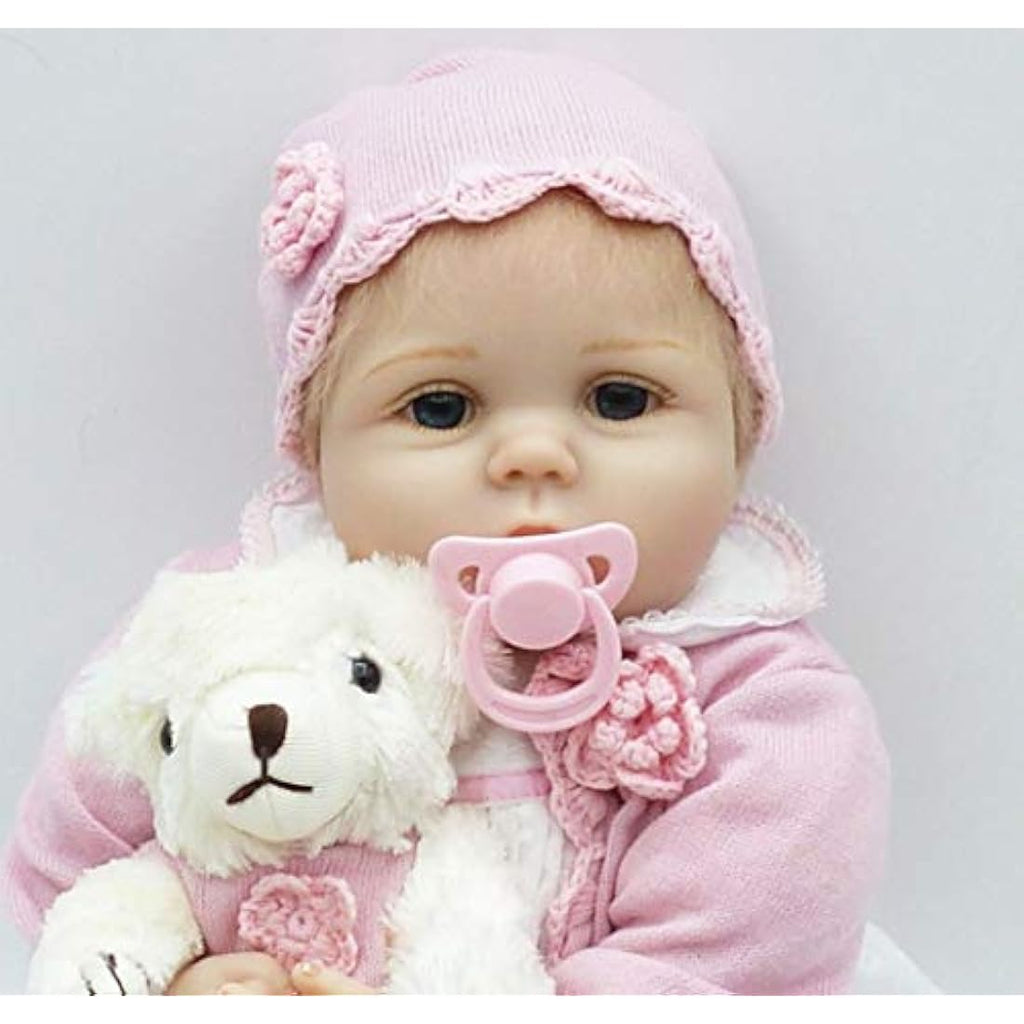 Jolof Store 22-Inch Lifelike Reborn Baby Doll | Realistic Silicone Vinyl