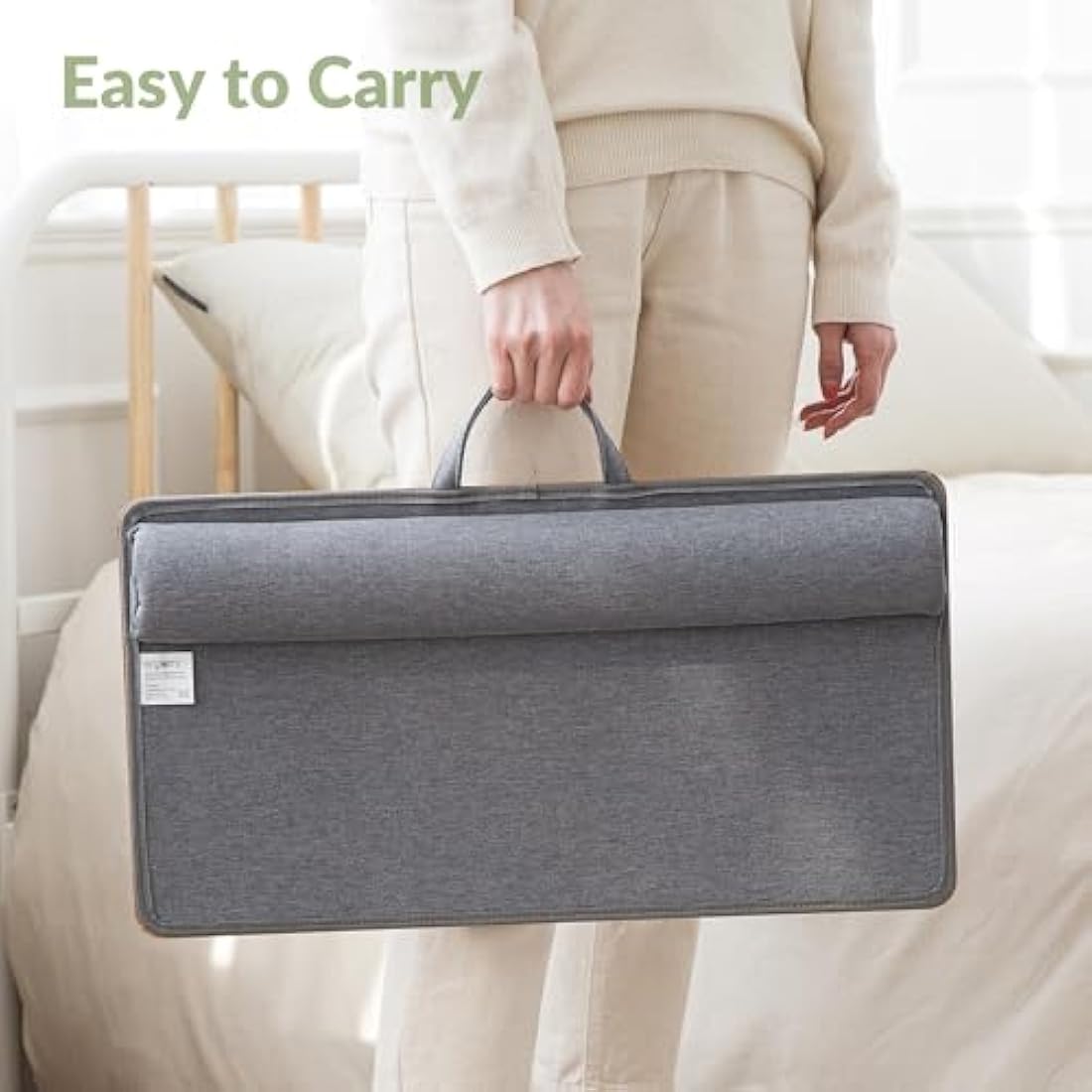 ergomi Lap Desk for Bed – Large 17” Laptop Tray with Cushion & Wrist Rest