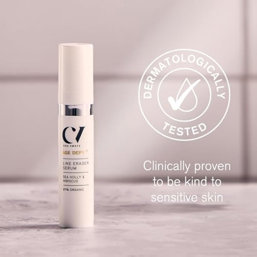 Green People Age Defy+ Line Eraser Serum | Organic Firming Eye & Lip Care