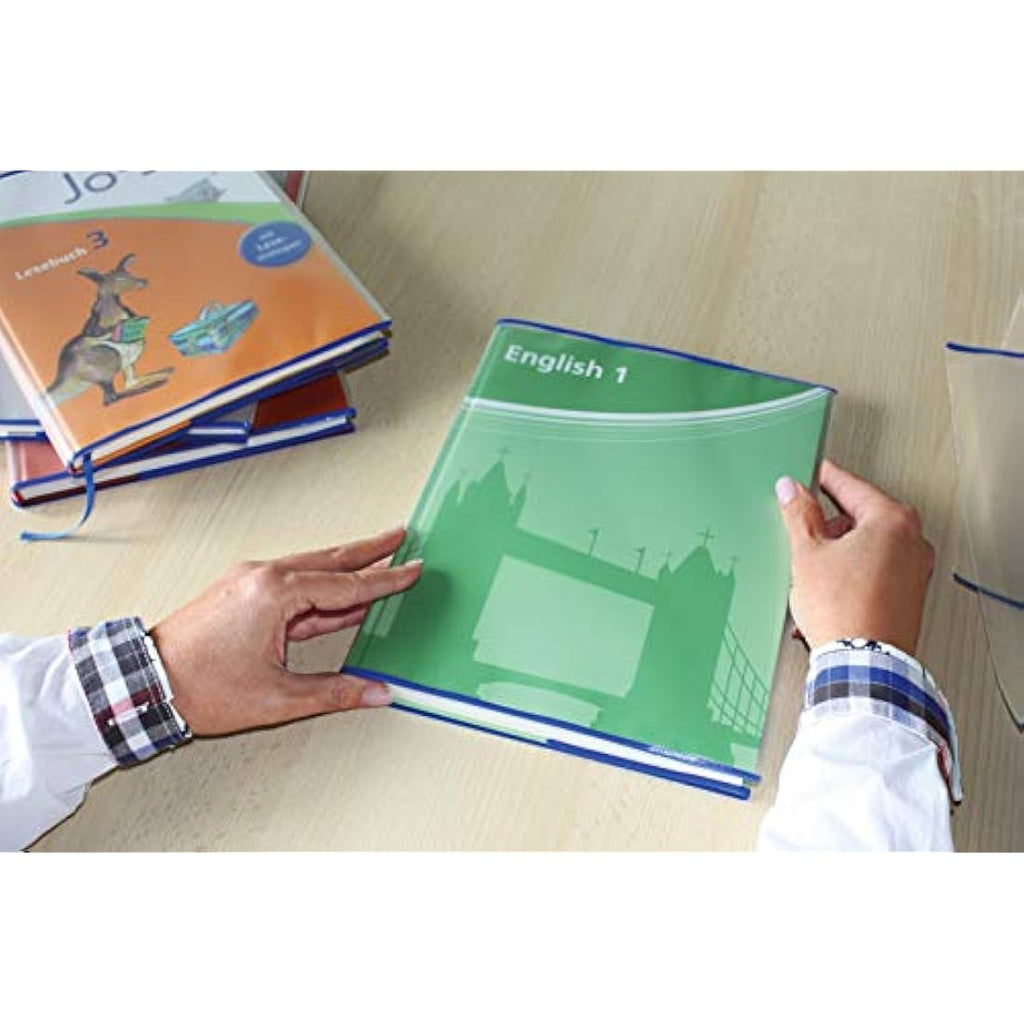 HERMA Hermaex Classic Book Covers 26x54cm - Transparent Polypropylene