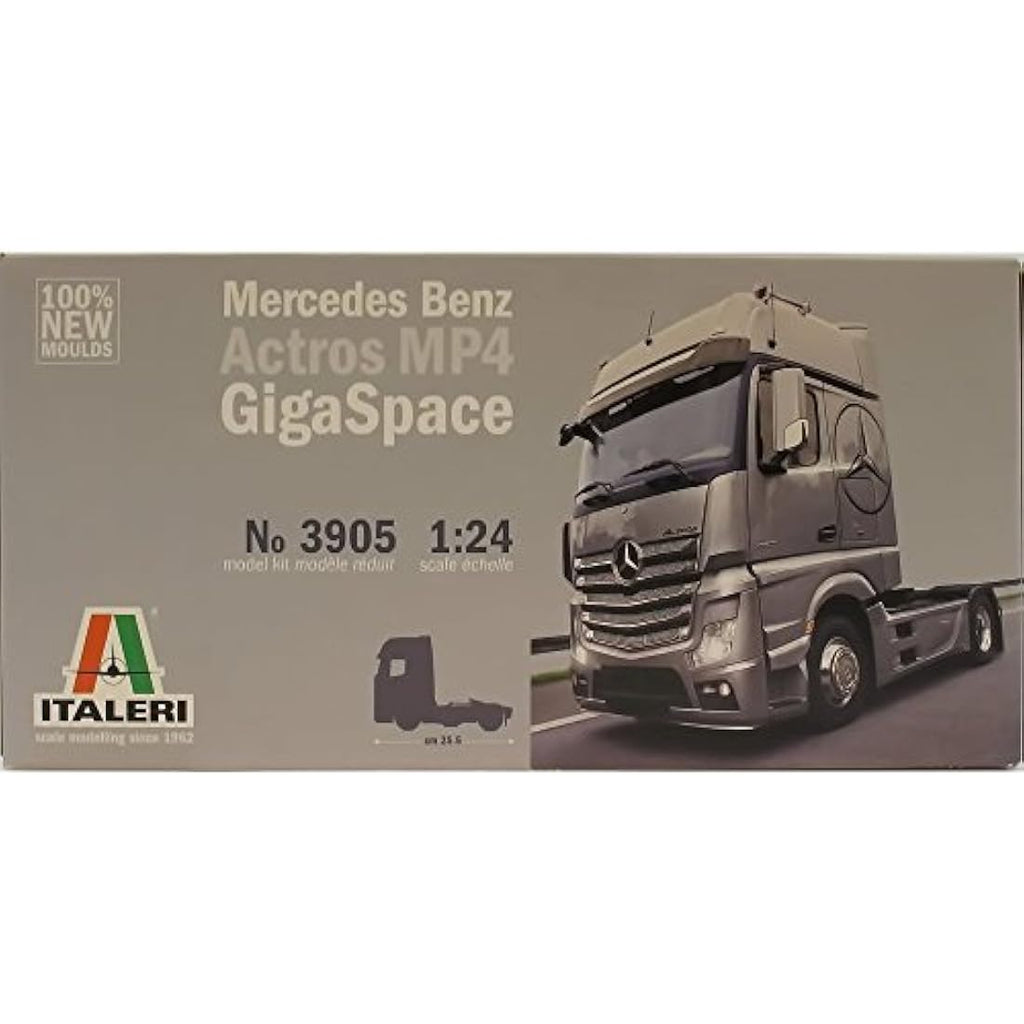 Italeri 1:72 Mercedes Benz Actros Gigaspace Model Truck Hobby Kit