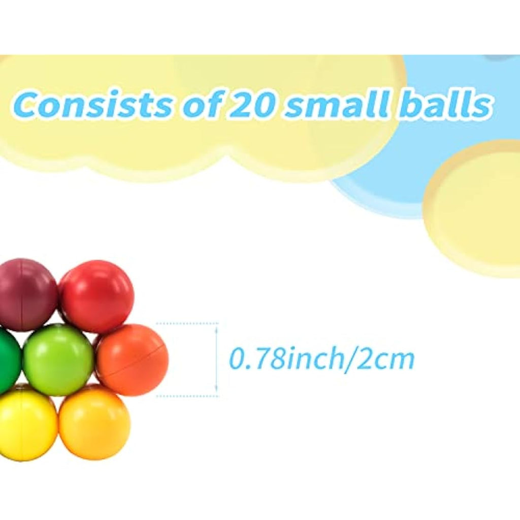Fidget 3D Puzzle Ball – Sensory Stress Relief Toy (0.78in)