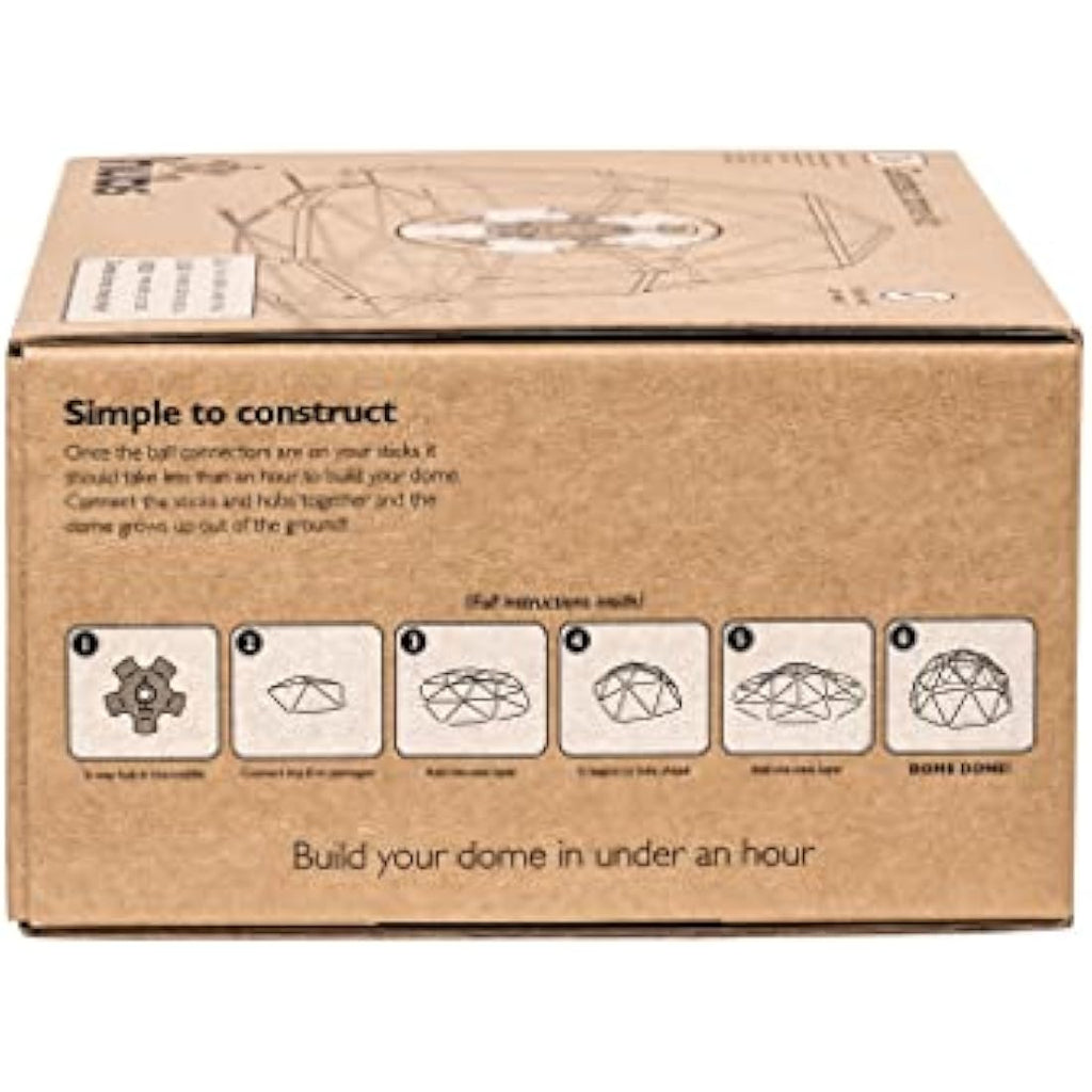 Geodesic Dome Kit – DIY Scalable Garden Structure