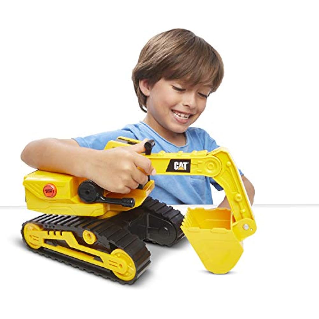 CAT Power Haulers Excavator – Yellow Construction Toy with Lights & Sounds