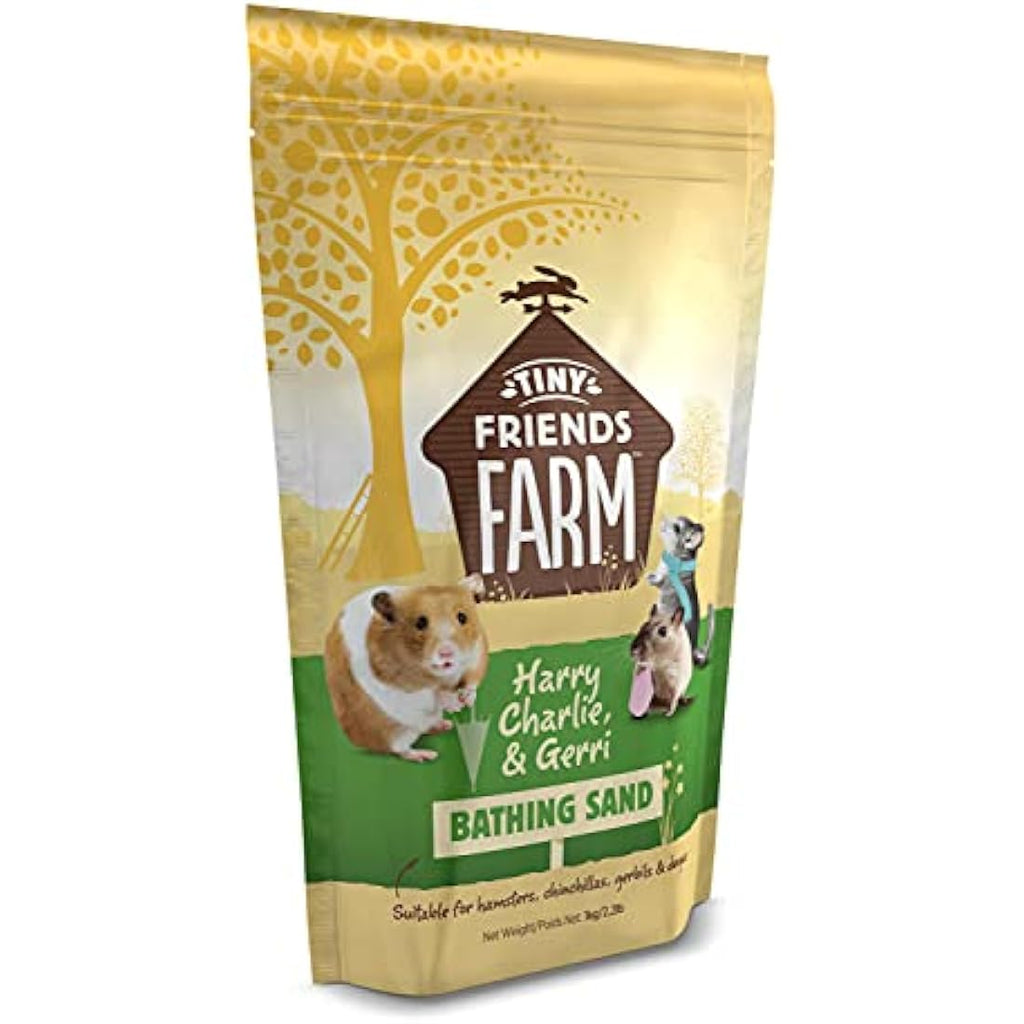 Supreme Petfoods Chinchilla Bathing Sand – 100% Natural Dust Free, 1kg