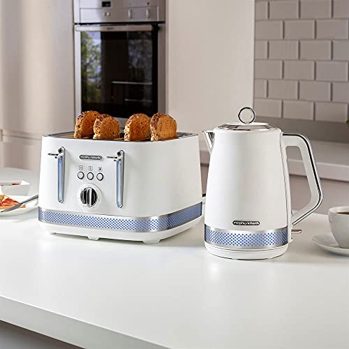 Morphy Richards Illumination 4 Slice Toaster | Black, 7 Settings