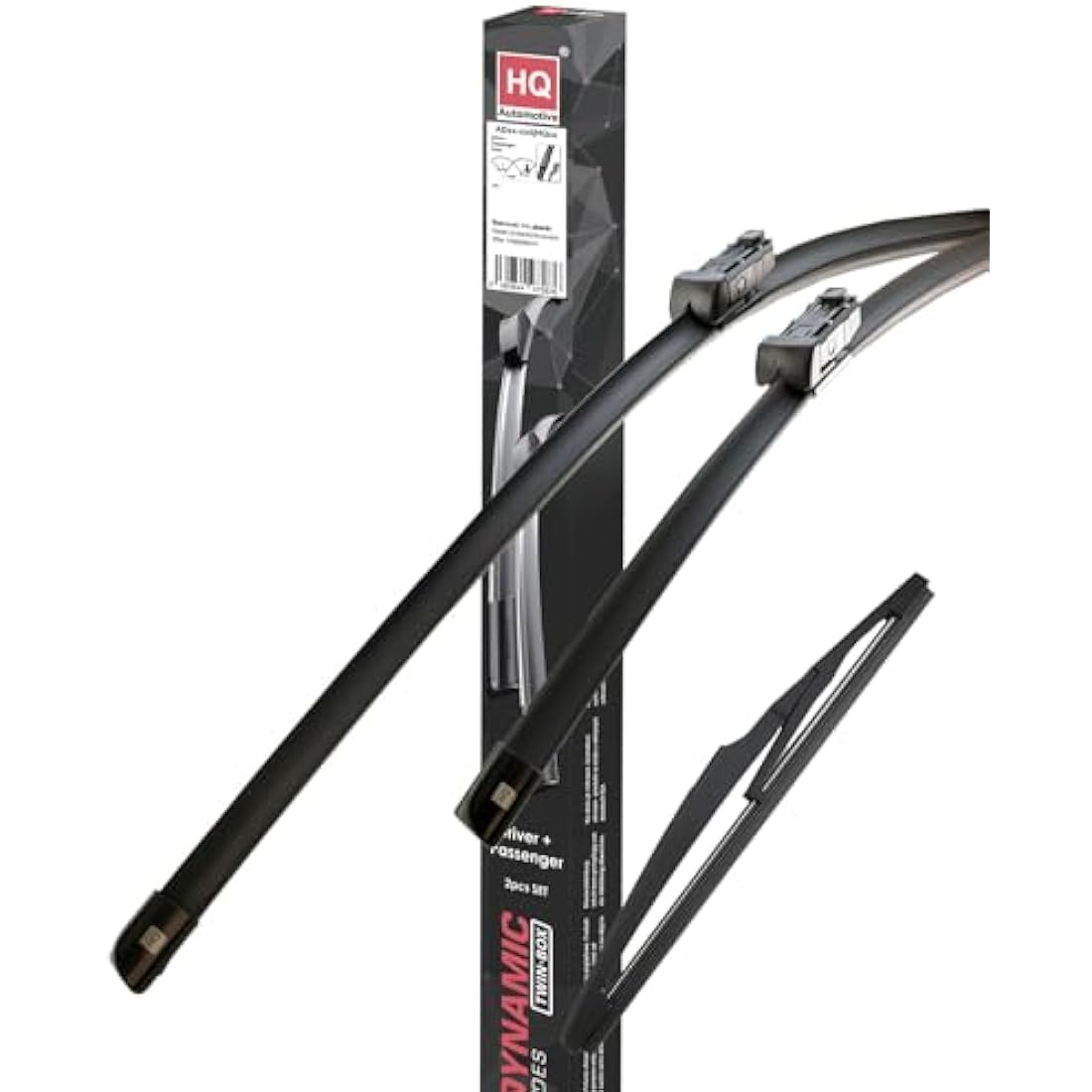HQ Automotive Wiper Blades for Ford Focus Mk3 Estate 2011-2018 | 3pc Kit