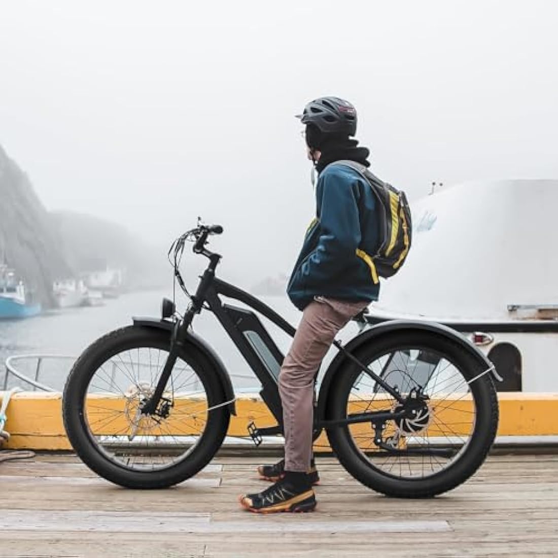 YunSCM 2-Pack 26x4.0 Fat Bike Tires and Tubes | Heavy Duty E-Bike Tyres