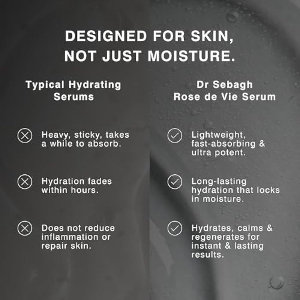 Dr Sebagh Rose de Vie Serum – Nourishing Rosehip Oil Formula - 50ml