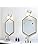 Jolof Store Modern Glass Wall Sconce – Dimmable Bedside Lamp (2 PCS)