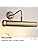 YOKER Antique Brass Picture Wall Light – 355mm E14 LED Display Lamp