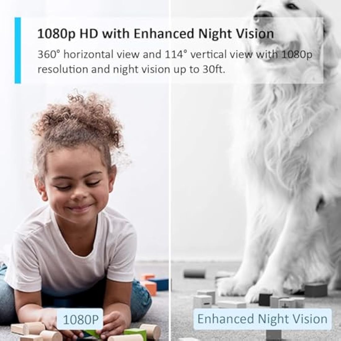 TP-Link Tapo C200 1080p Pan/Tilt Indoor Security Camera & Baby Monitor
