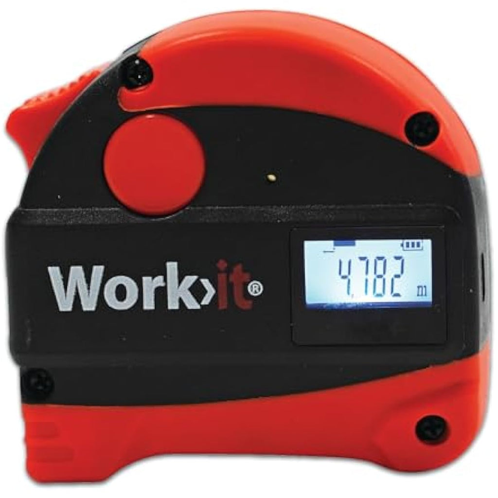 Jolof Store Laser Tape Measure 5m + 40m – Magnetic USB Rechargeable