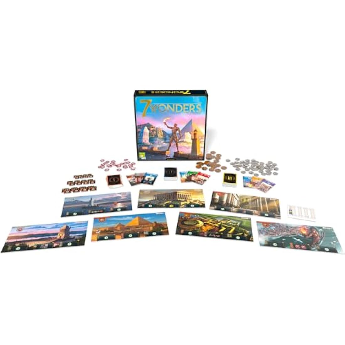 7 Wonders Board Game by Repos Production – Ancient Civilization Strategy