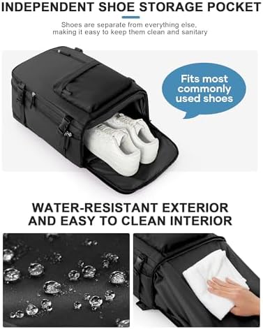 40L Travel Backpack | Airline Approved Laptop Gym Bag