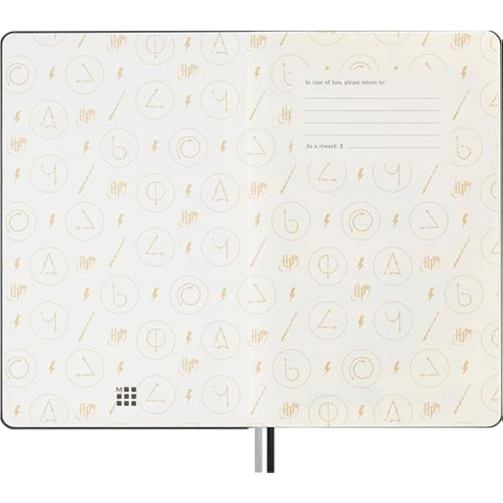 Moleskine Harry Potter Spells Gift Set | Kaweco Pen & Ruled Notebook