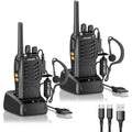 JUCJET 88E PMR446 Walkie Talkies – Long Range Rechargeable 2-Way Radios