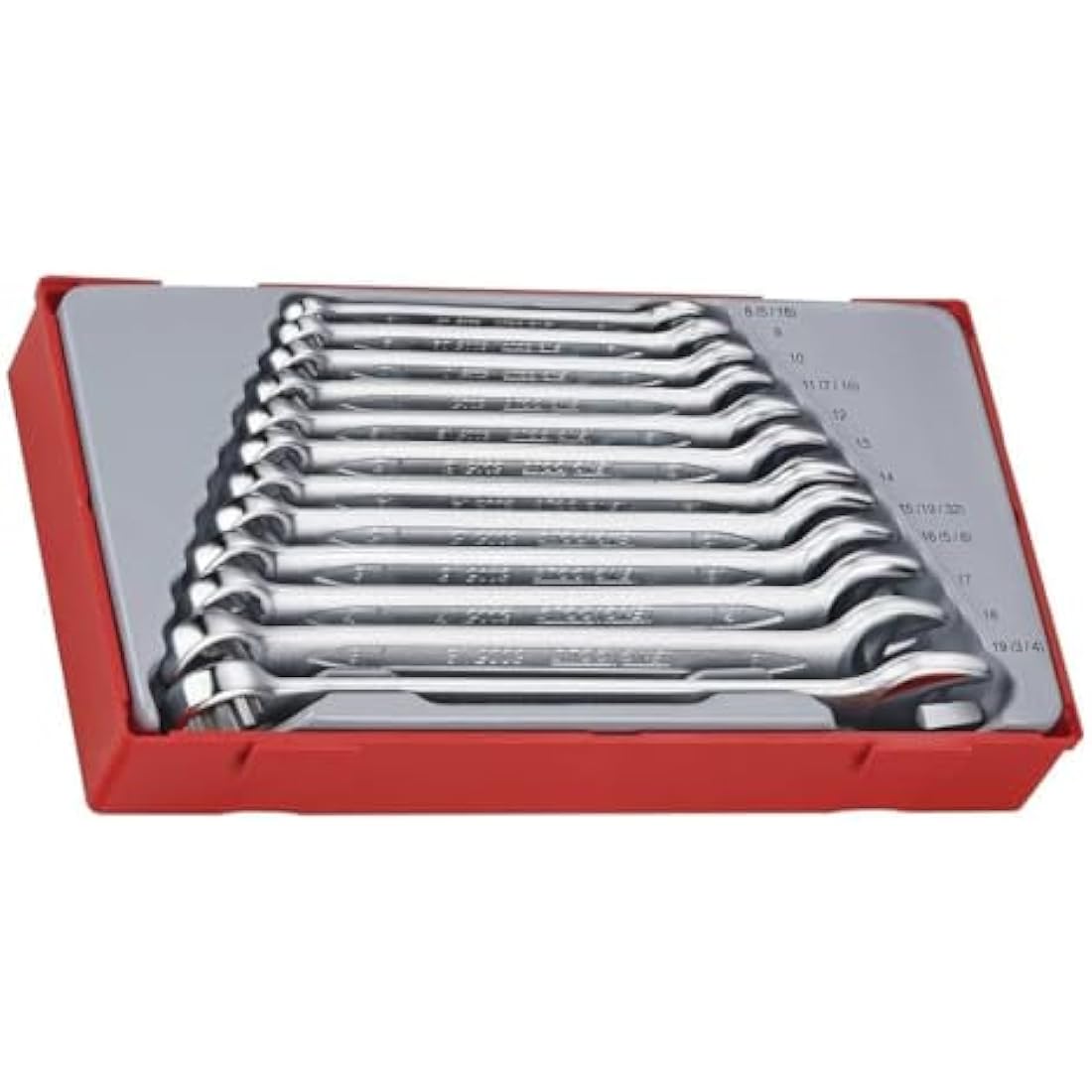 Teng 12-Piece Metric Combination Spanner Set | Chrome Vanadium Steel