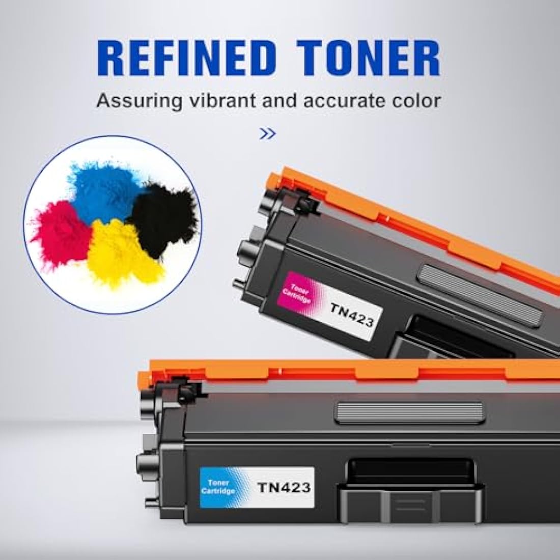 Q-image TN423 Compatible Toner Cartridges for Brother HL-L8360CDW | 4 Pack