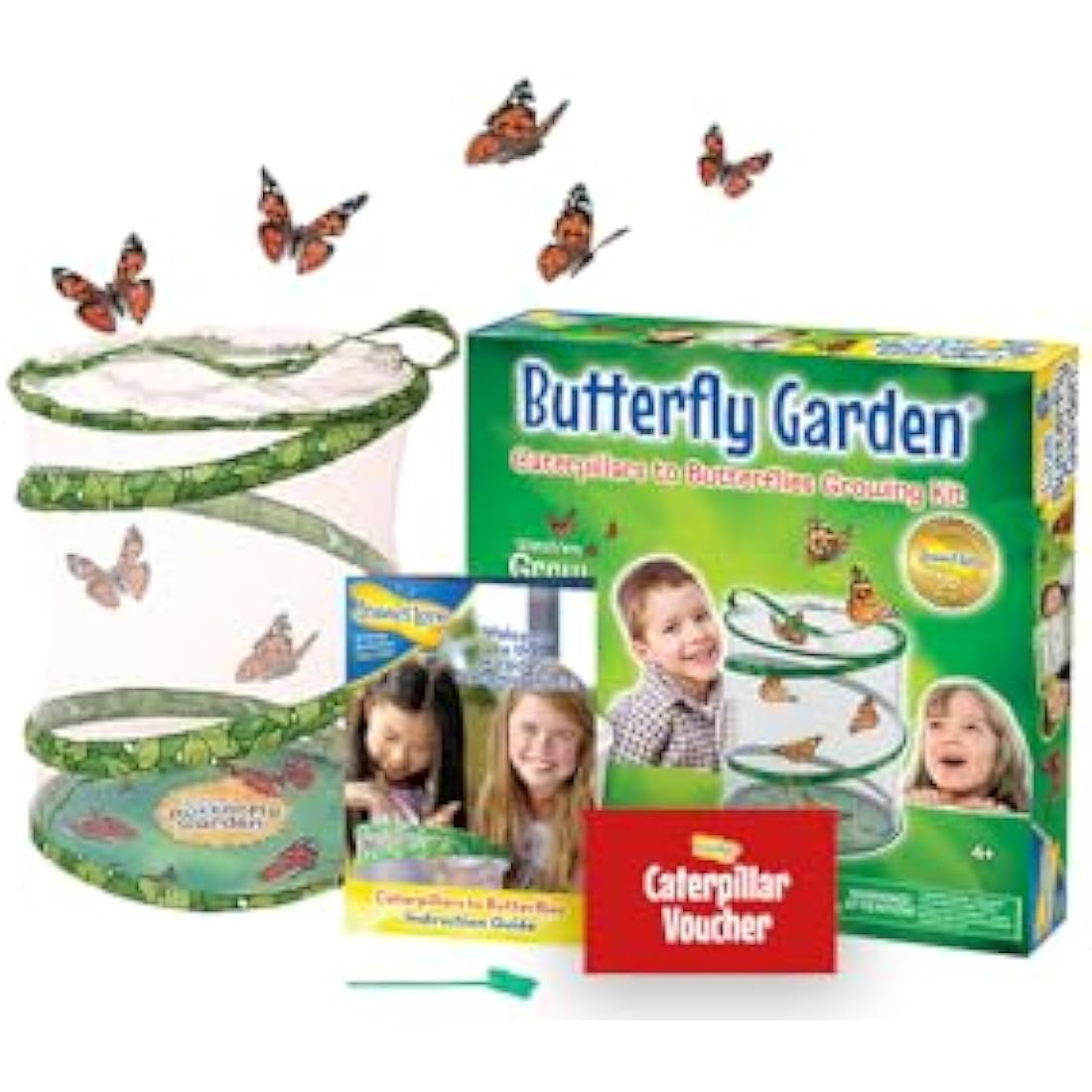 Insect Lore Butterfly Garden - STEM Metamorphosis Kit with Habitat