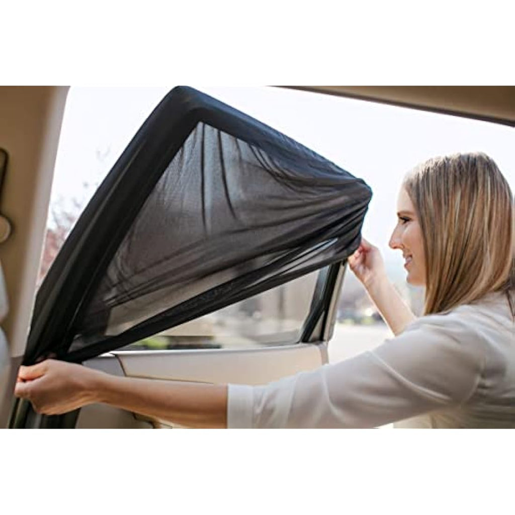 Car Window Shades for Baby – UV Protection SUV Mesh (2 Pack)
