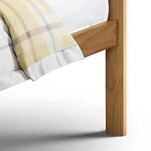 Julian Bowen Slocum Bed, Single, Solid Wood, Pine Effect - W100 x D195cm - image 3