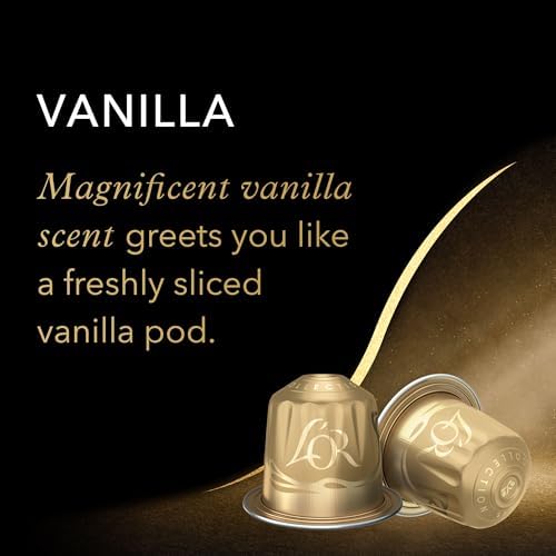 L'OR Espresso Vanilla Coffee Capsules - 100 Aluminium Pods Bulk Pack