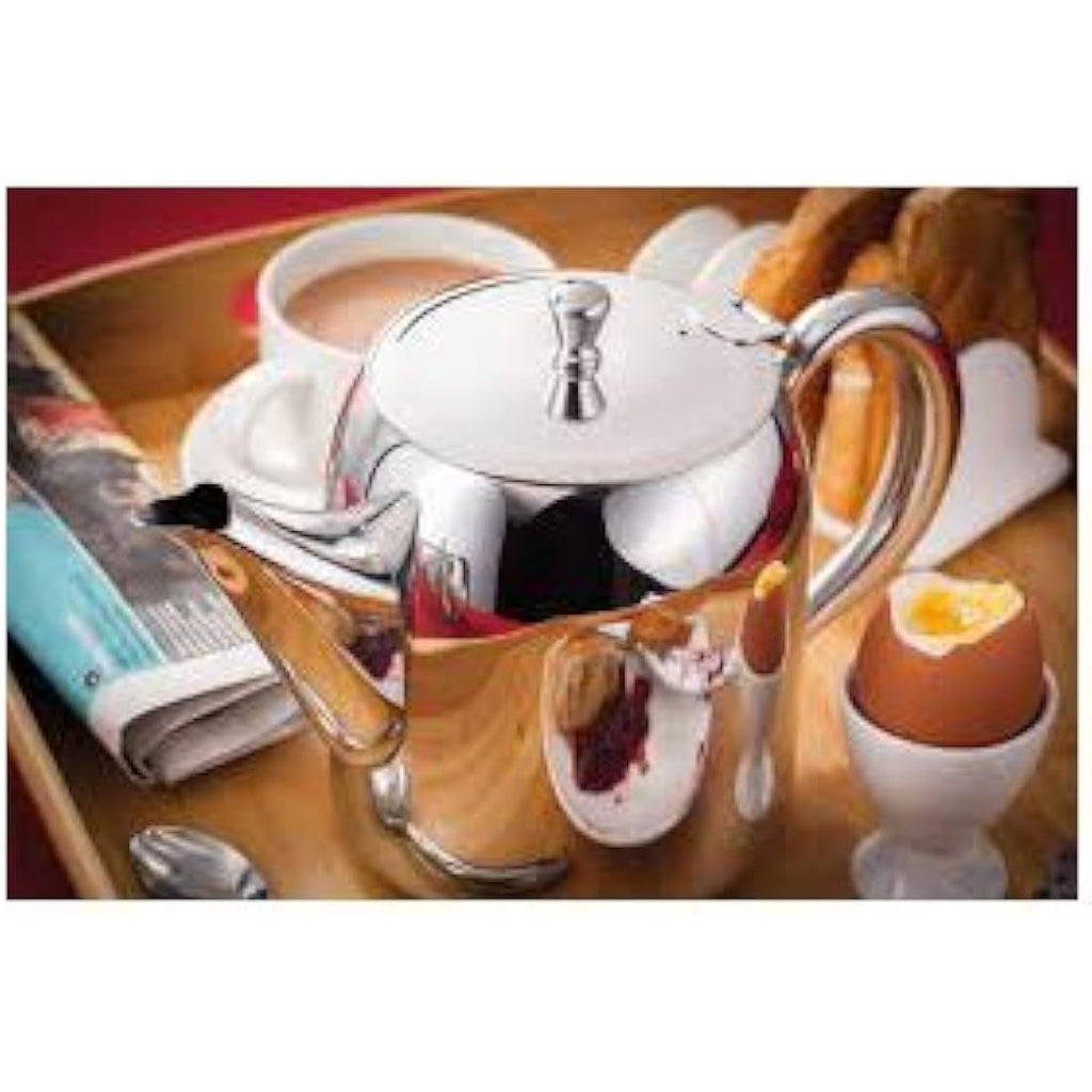 Judge Teaware 8 Cup Stainless Steel Teapot | Drip-Free Kitchenware