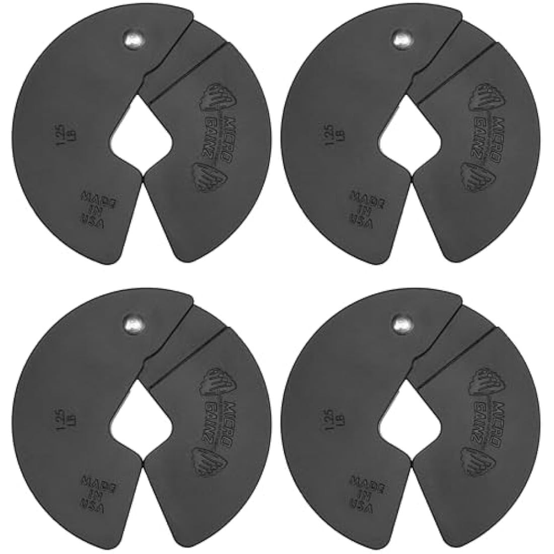 Micro Gainz 1.25LB Dumbbell Fractional Weight Plates | Sintered Steel