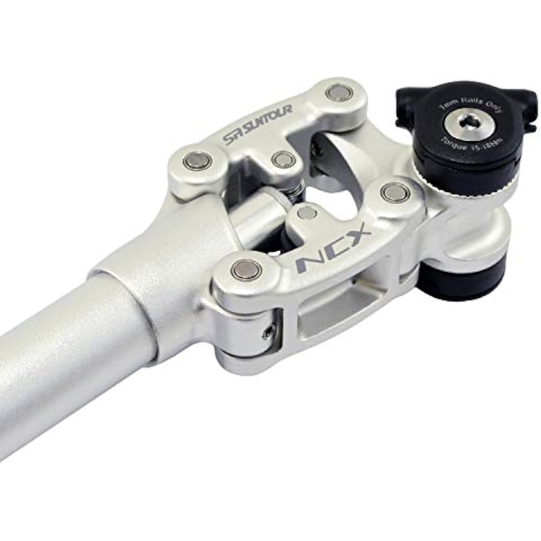 SR Suntour SP12 NCX Suspension Seatpost – 31.6x400mm Silver MTB