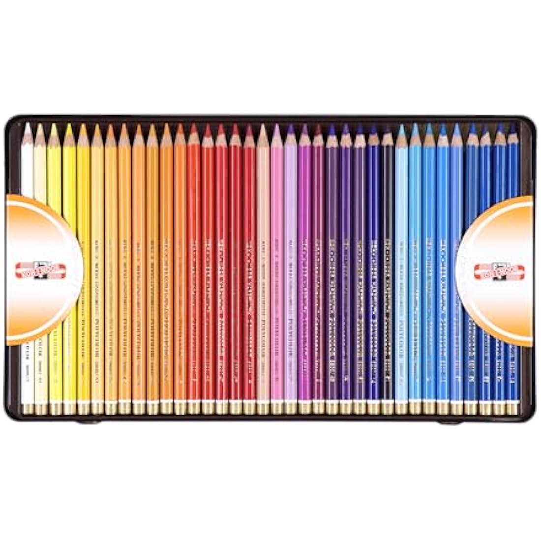 Koh-I-Noor Polycolor Artist's Coloured Pencils – Set of 72 FSC Wood
