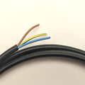 Jolof Store 1.5mm 3 Core 3183Y Black Round Mains Electrical Flex – 10m