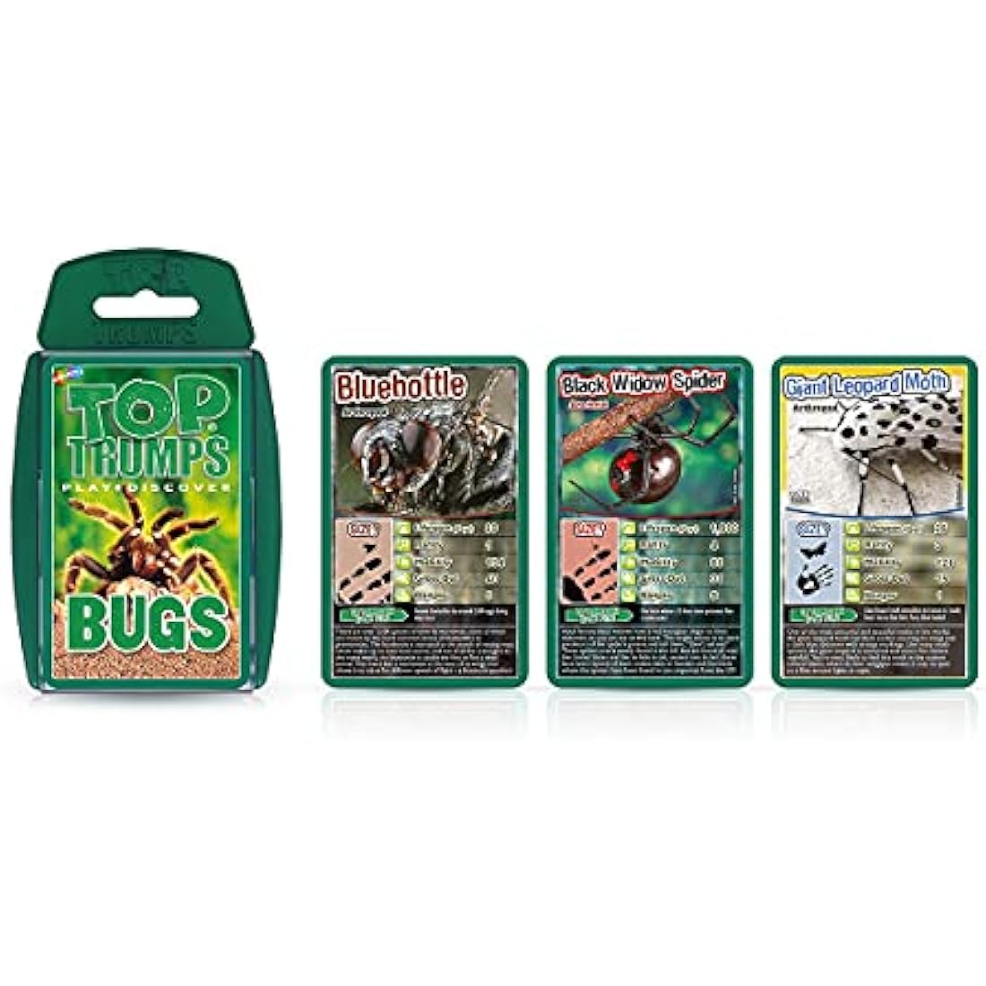 Top Trumps Bugs Card Game | Educational Nature Toy for Kids Ages 6+