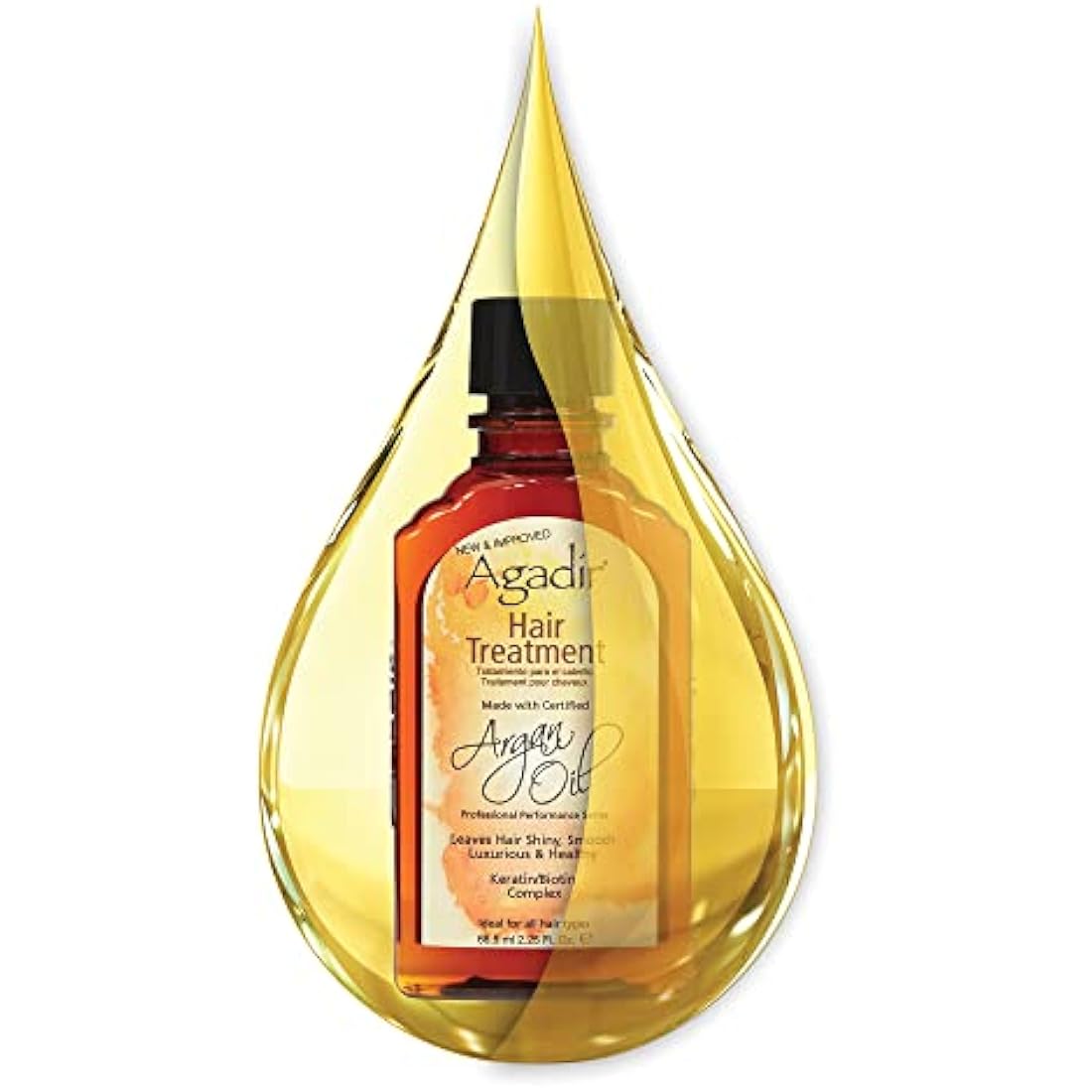 Agadir Argan Oil Hair Treatment - Leave-In Vitamin E Formula - 4oz