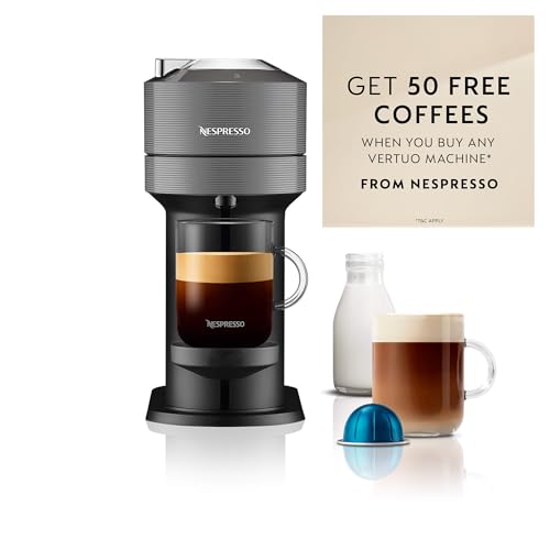 Nespresso Vertuo Next Coffee Machine by Magimix - Dark Grey, ENV120.GY