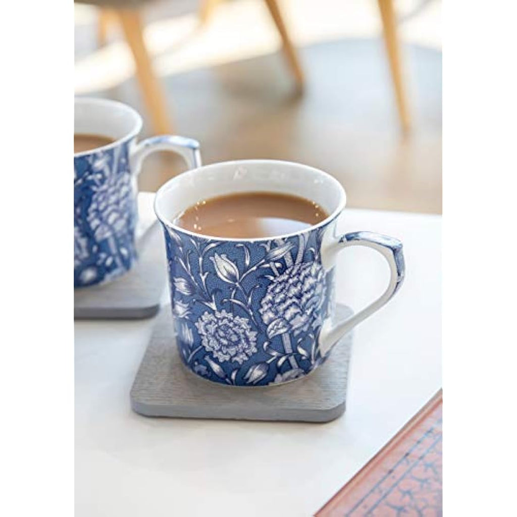 V&A William Morris Wild Tulip Bone China Mugs, 300ml Set of 2