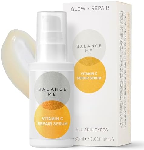 Balance Me Vitamin C Repair Serum 30ml | Hyaluronic Acid & Collagen