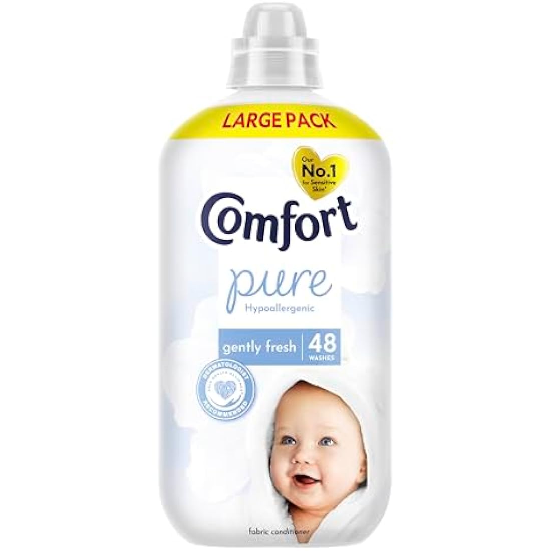 Comfort Pure Fabric Conditioner Hypoallergenic for Sensitive Skin 288 Washes