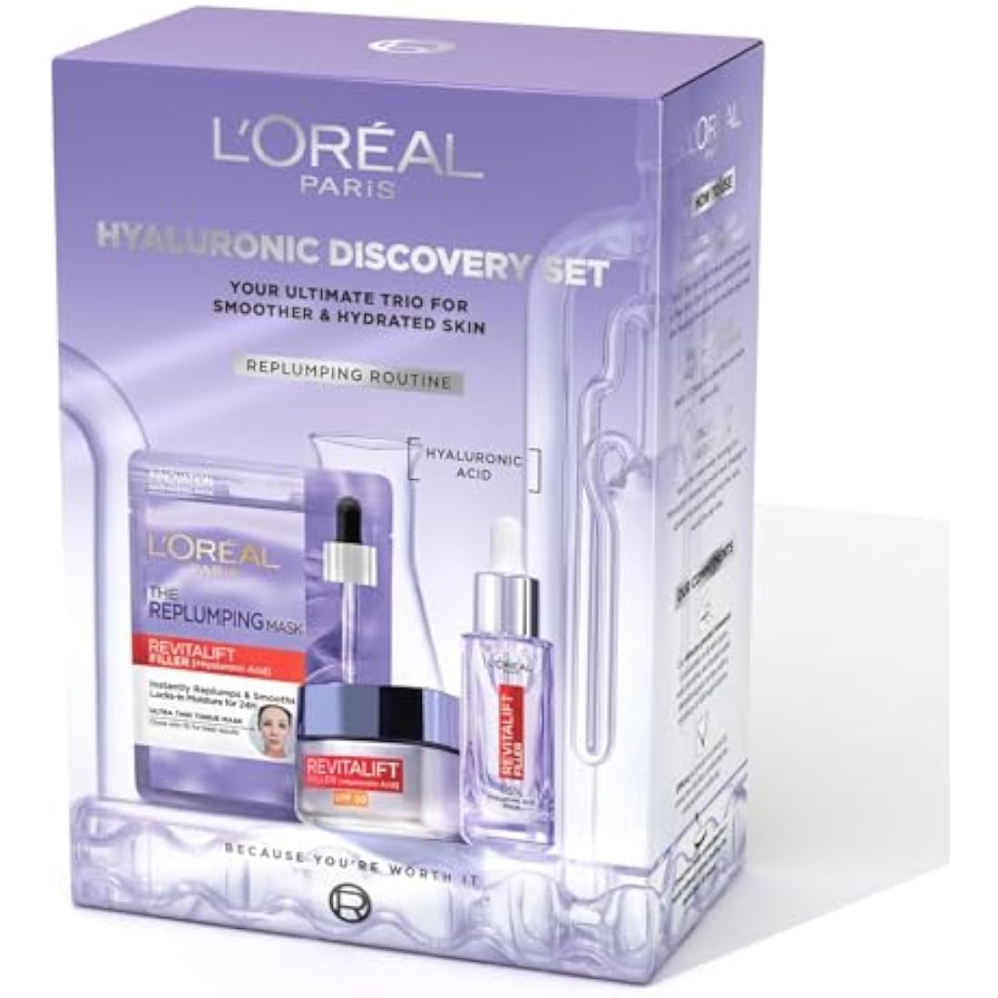 L'Oréal Paris Revitalift Hyaluronic Acid Skincare Discovery Gift Set