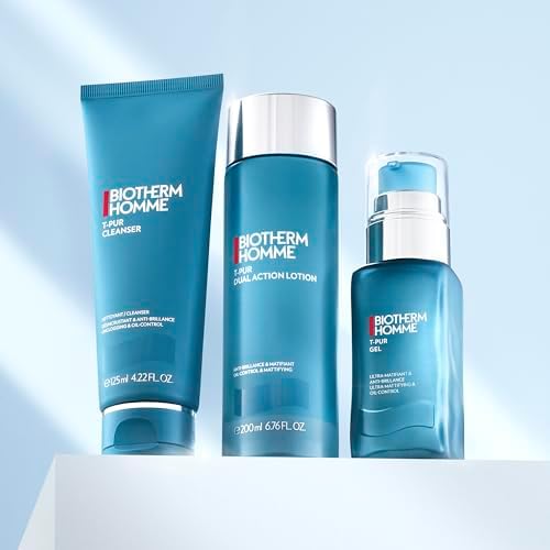 Biotherm Homme T-Pur Mattifying Gel – Oil Control Face Moisturizer 50ml