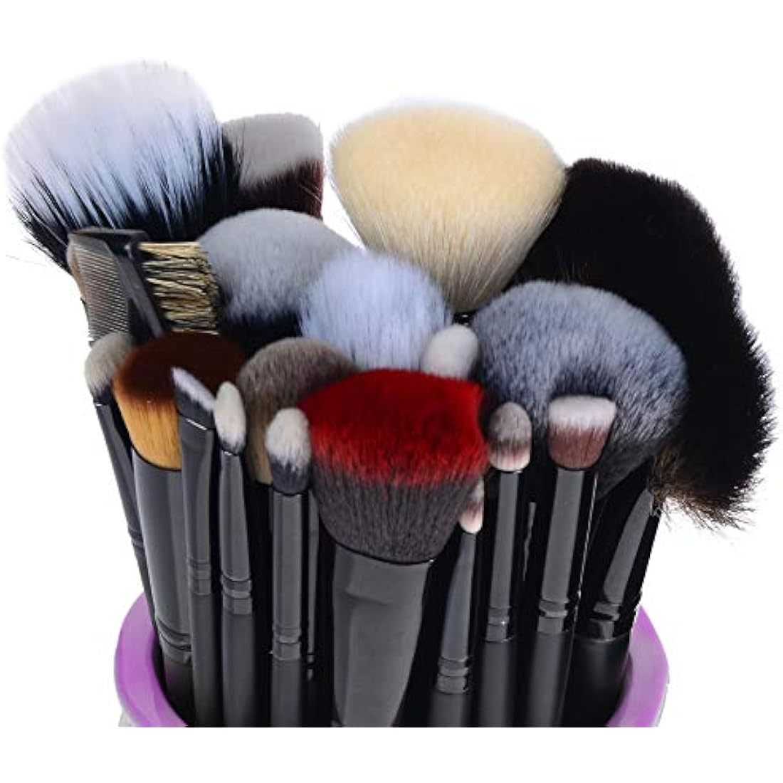 SHANY Pro Signature 24pc Makeup Brush Set | Handmade Wooden Handle
