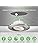 ALUSSO LIGHTING LED Downlights – 6W Dimmable 3CCT Swivel Spotlights, 6-Pack