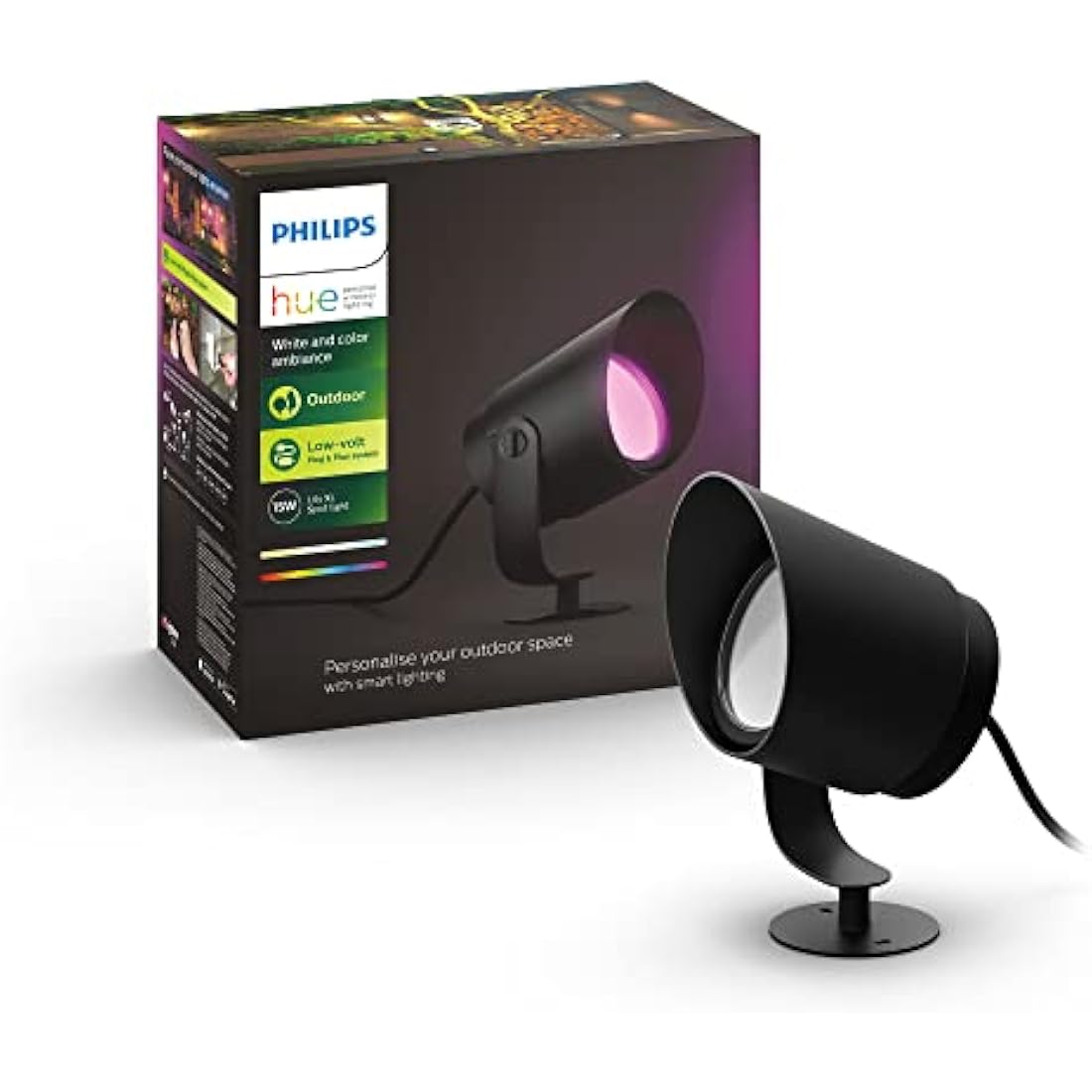 Philips Hue Lily XL Outdoor Smart Light Extension - White & Color