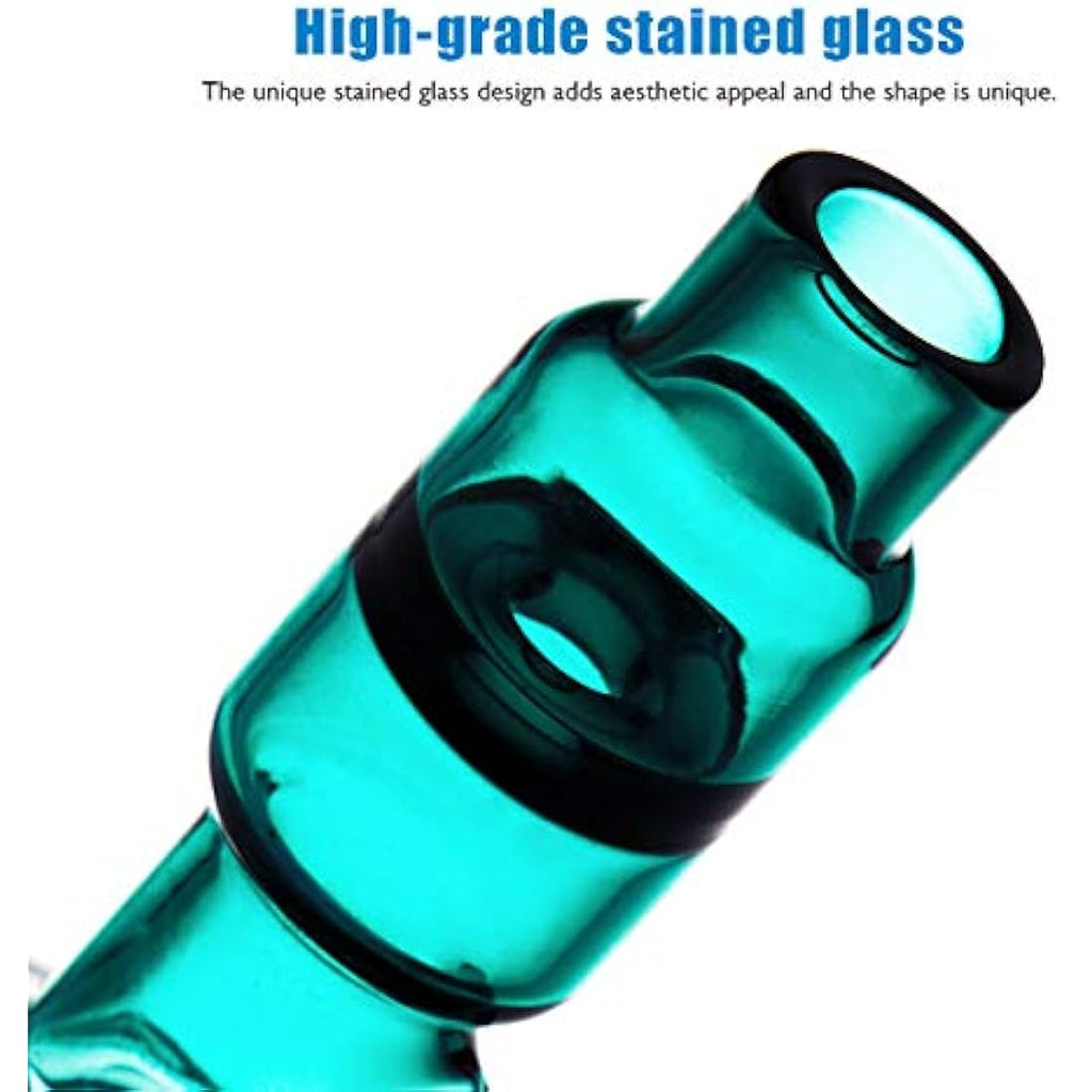 Jolof Store Glass Bong – 25cm Tornado Percolator Borosilicate Water Pipe