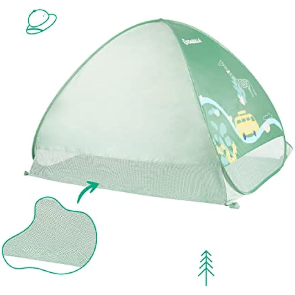 Badabulle Baby Beach Tent – UPF 50+ UV Protection Pop-Up Sun Shade