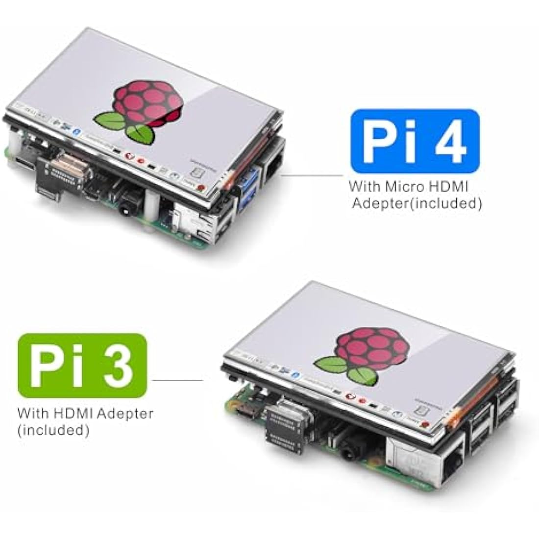 OSOYOO 3.5" Touchscreen LCD Monitor – HDMI TFT Display for Raspberry Pi
