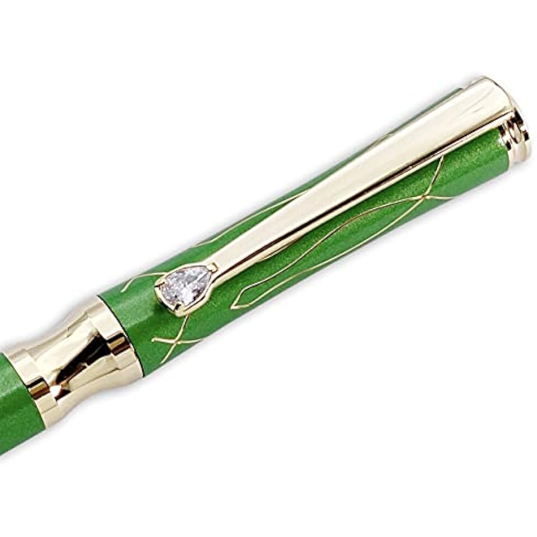 LACHIEVA LUX Executive Metal Ballpoint Pen with Schmidt Refills - Green