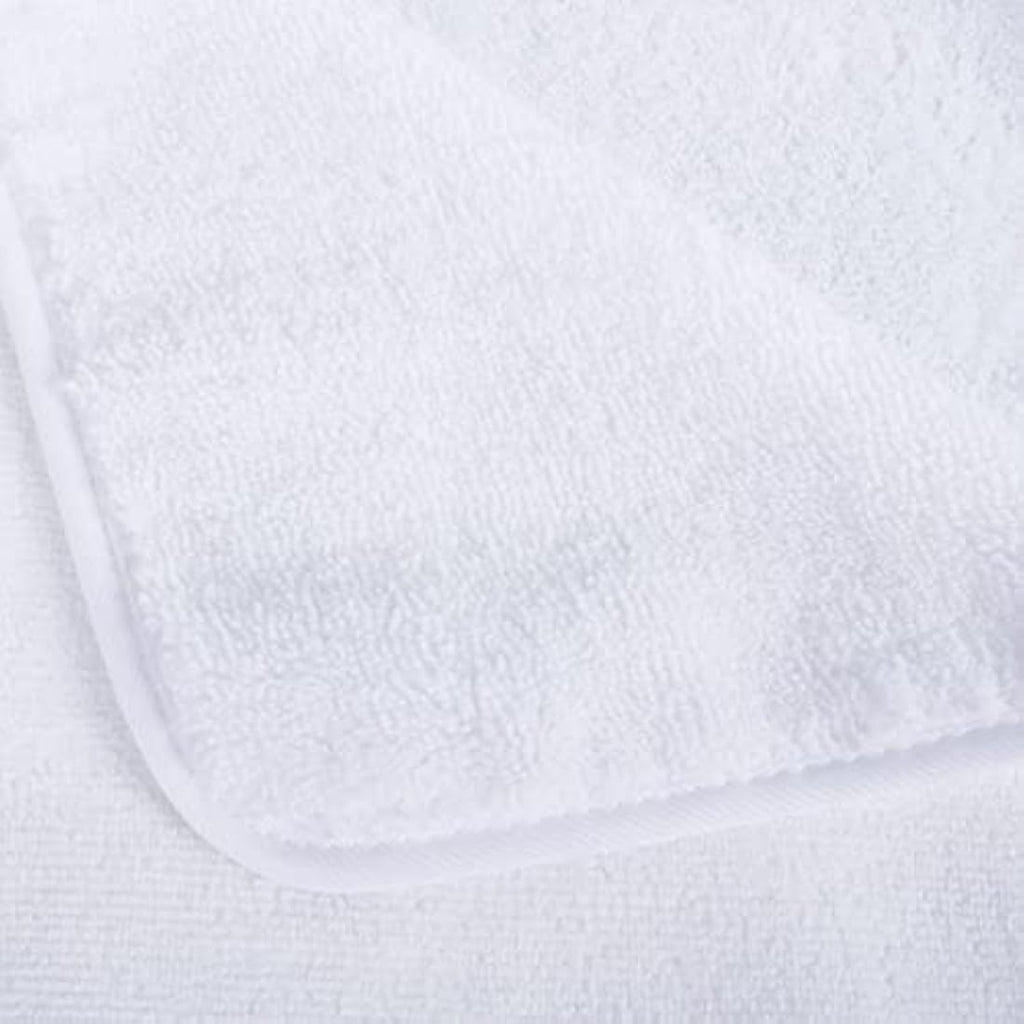 Polyte Microfibre Bath Towel - Quick Dry Lint Free Pack of 4 (White)