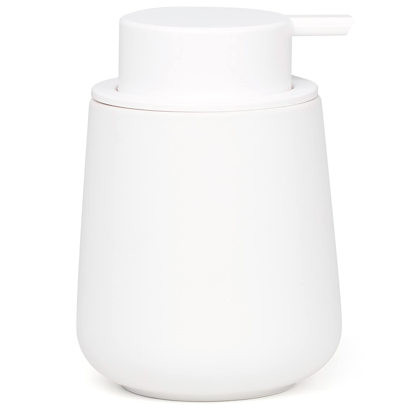 BosilunLife Ceramic Soap Dispenser | 12oz Refillable Lotion Pump