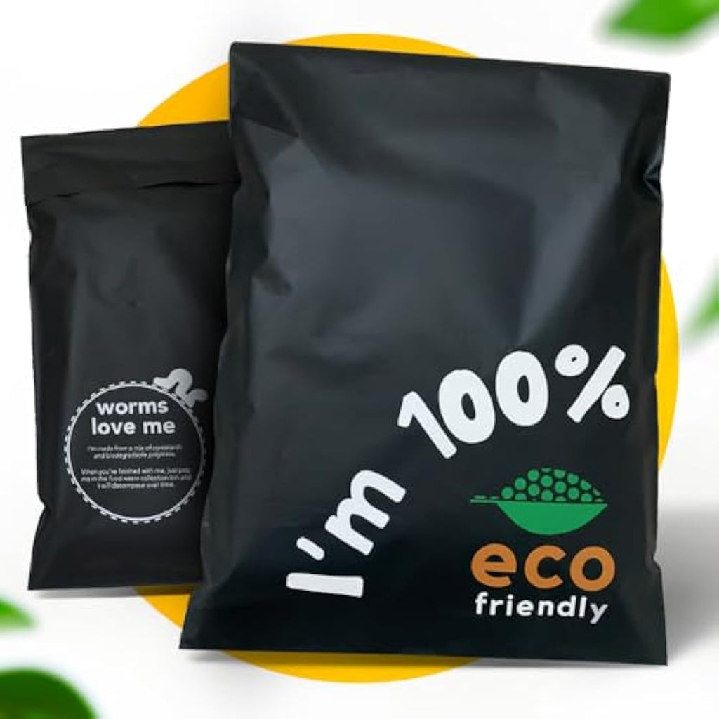 Simplelifeco Compostable Mailing Bags | 12x16" Eco-Friendly Mailers (25 Pack)